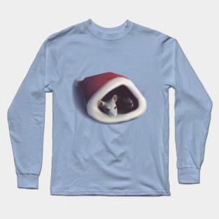 Cute christmas rats Long Sleeve T-Shirt